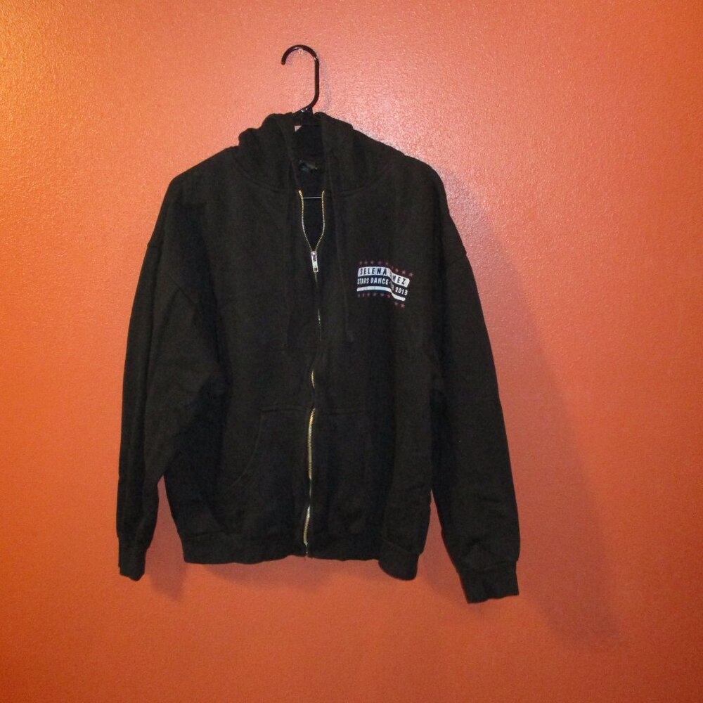 Salena Gomez Tultex Woman X Large Full Zip Pockets Graphic Concert Hooded Jacket - Picture 5 of 10